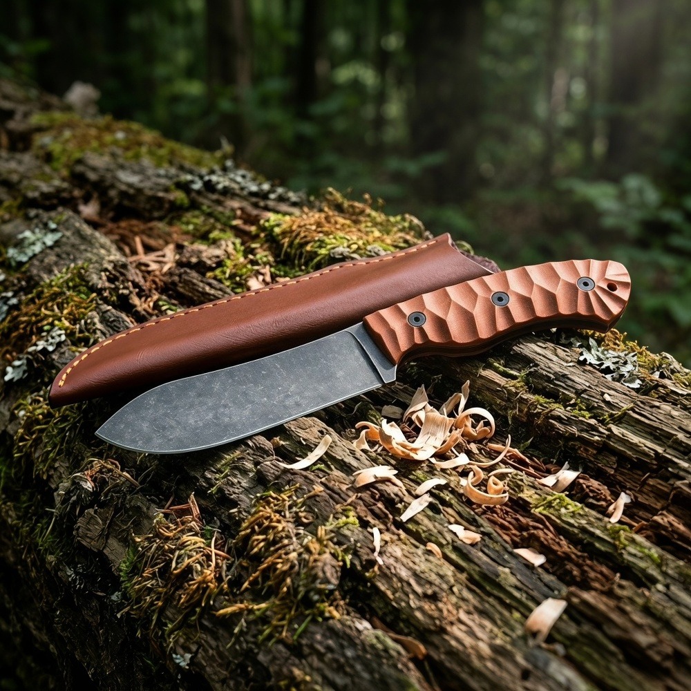 Survival Knife Full Tang - Duurzame camping- en vismessen, draagbare EDC