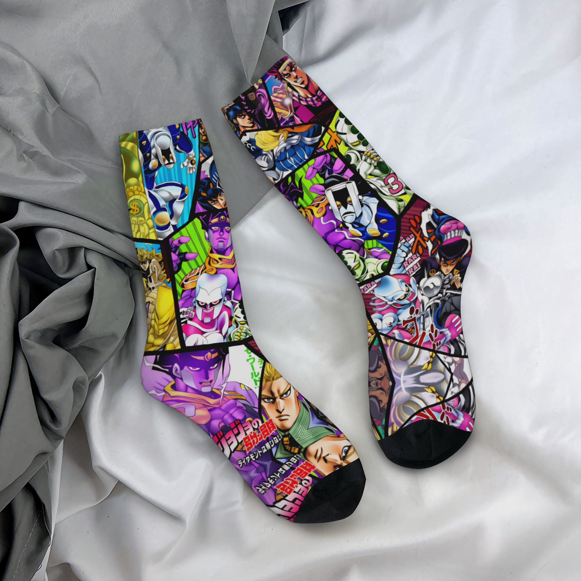 Outdoor Adventure Japan - JoJos Bizarre Adventure Sokken Vrijetijdskousen Warme,