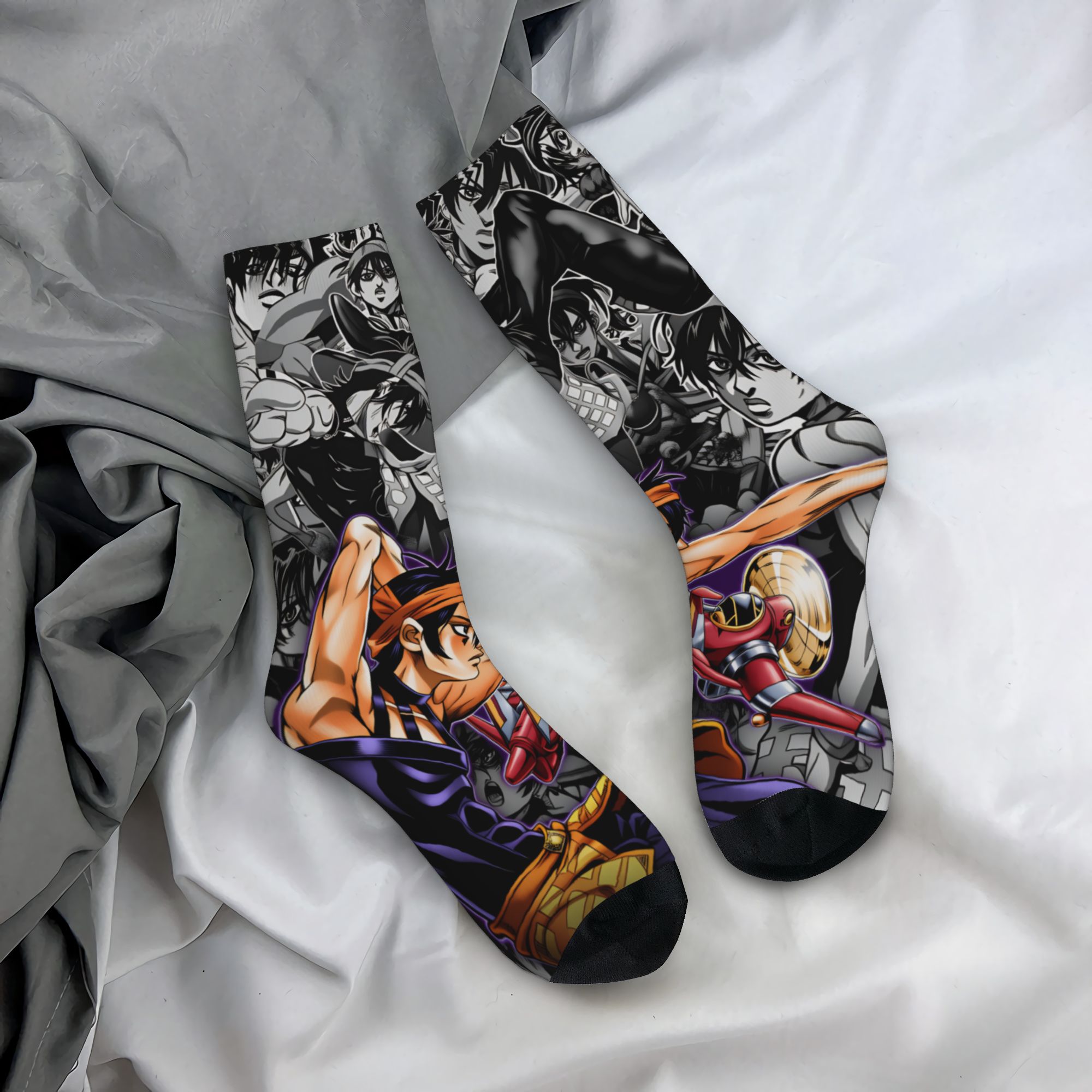 Outdoor Adventure Japan - JoJos Bizarre Adventure Sokken Design Kousen