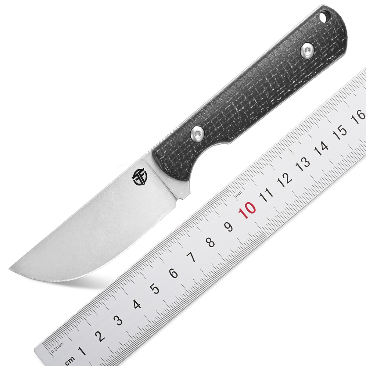 Survival Knife Full Tang - Eafengrow FF100 vaststaand mes, K110 stalen