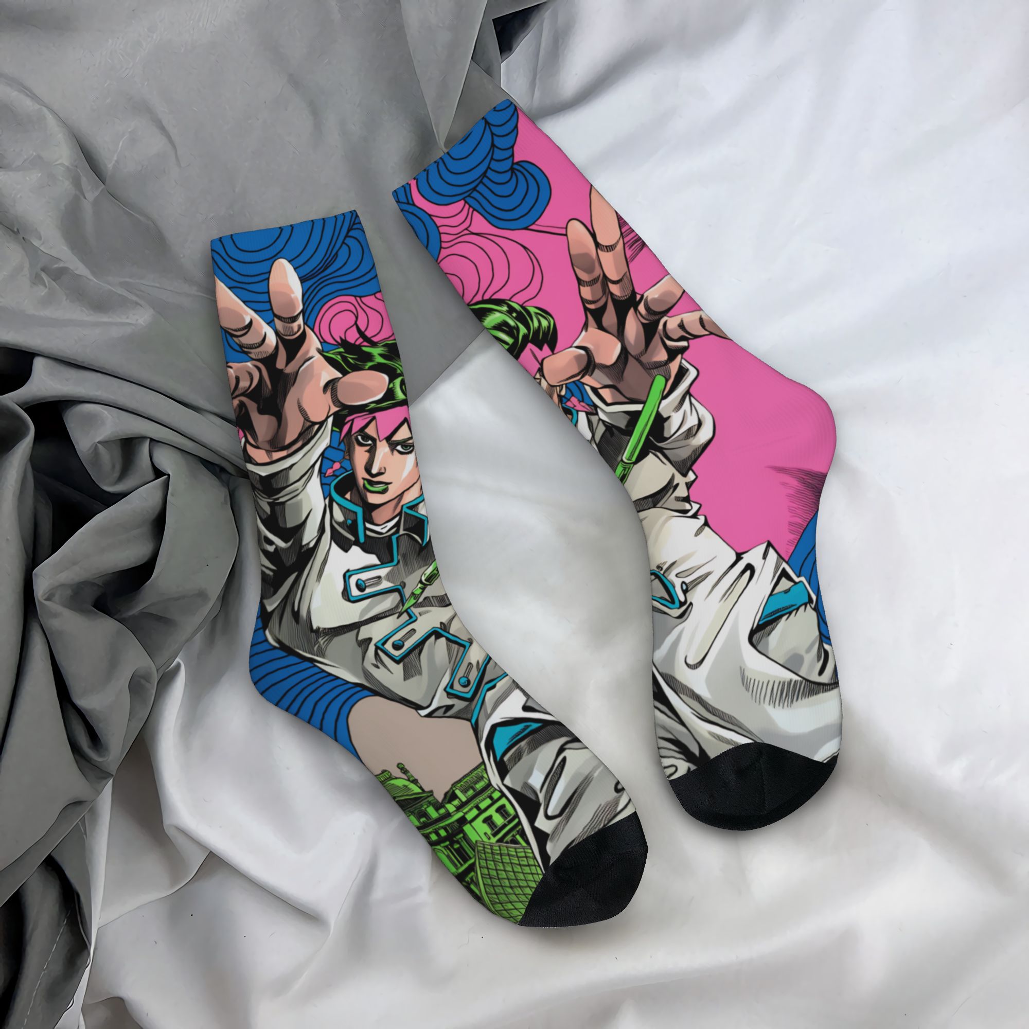Outdoor Adventure Japan - JoJos Bizarre Adventure Sokken Anti-zweetkousen Unisex