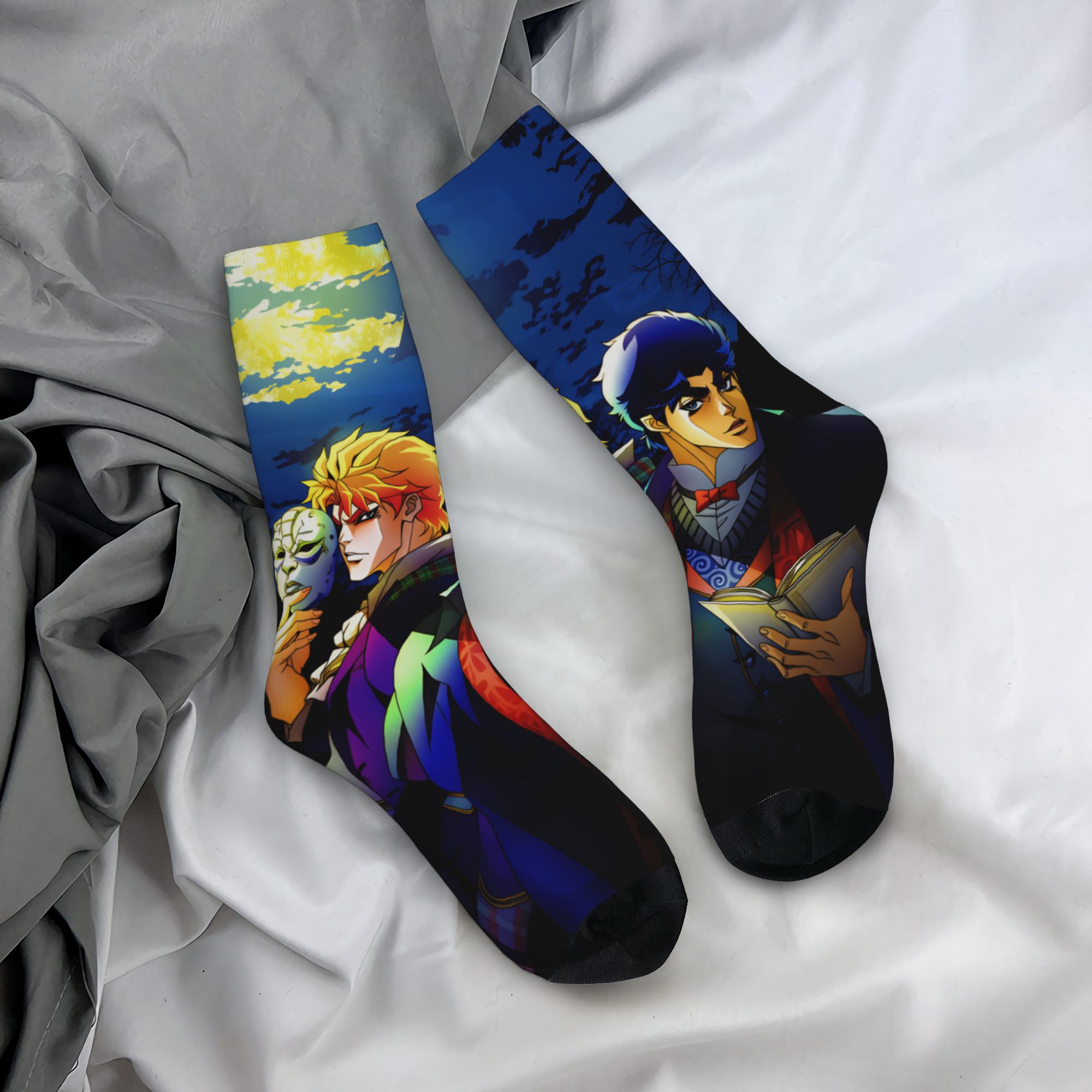 Outdoor Adventure Japan - JoJos Bizarre Adventure Sokken Lentekousen Grappige
