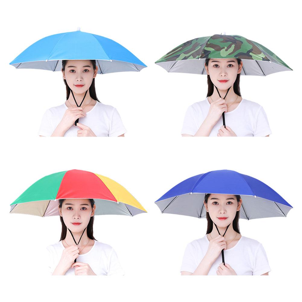 Outdoor Adventure Hat - Regenparapluhoed Op het hoofd te dragen
