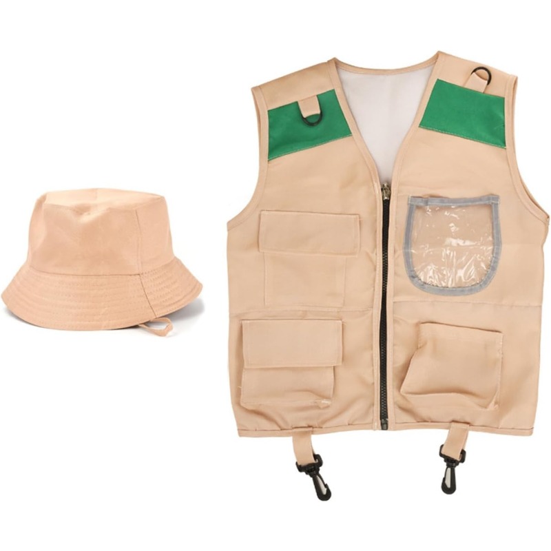 Safari-kostuum met cargo-vest  - Outdoor Adventure Hat recensie en prijs