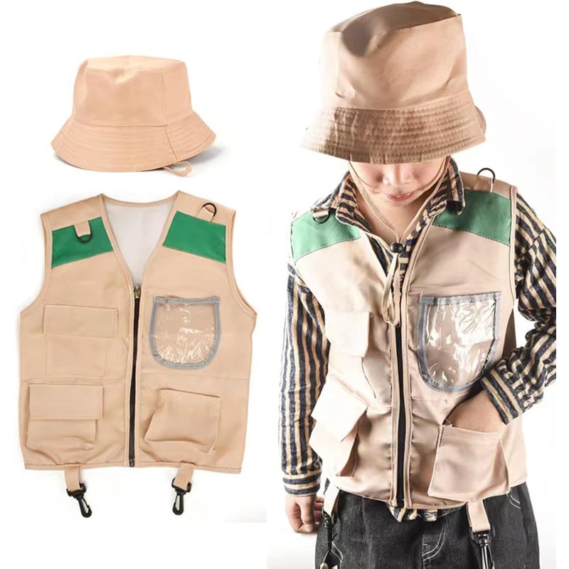 Safari-kostuum met cargo-vest  - Outdoor Adventure Hat recensie en prijs