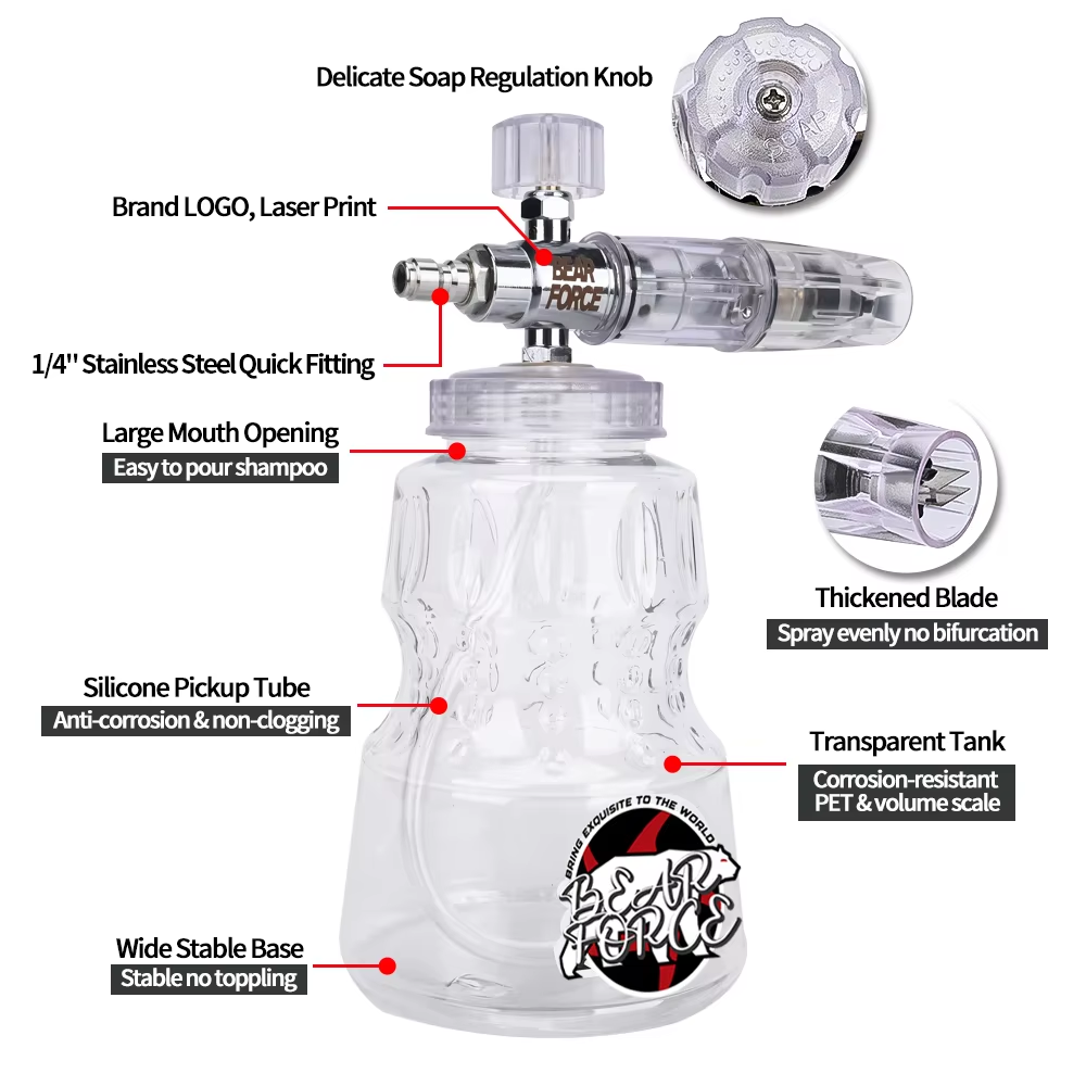 Hogedrukreiniger Aluminium Sch - Bear Spray Clip recensie en prijs