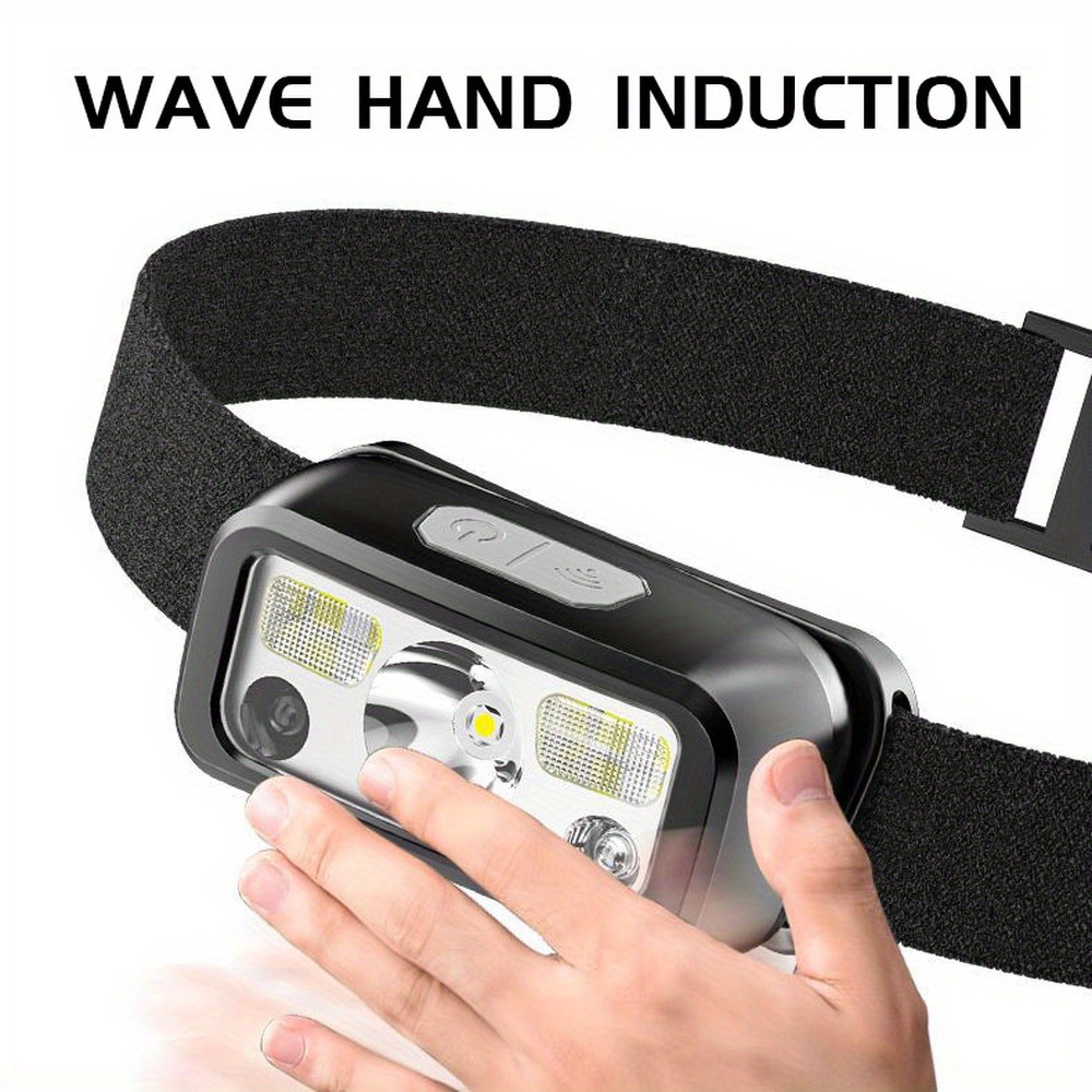 Krachtige COB LED-sensorkoplam - Headlamp Waterproof Rechargeable recensie en prijs