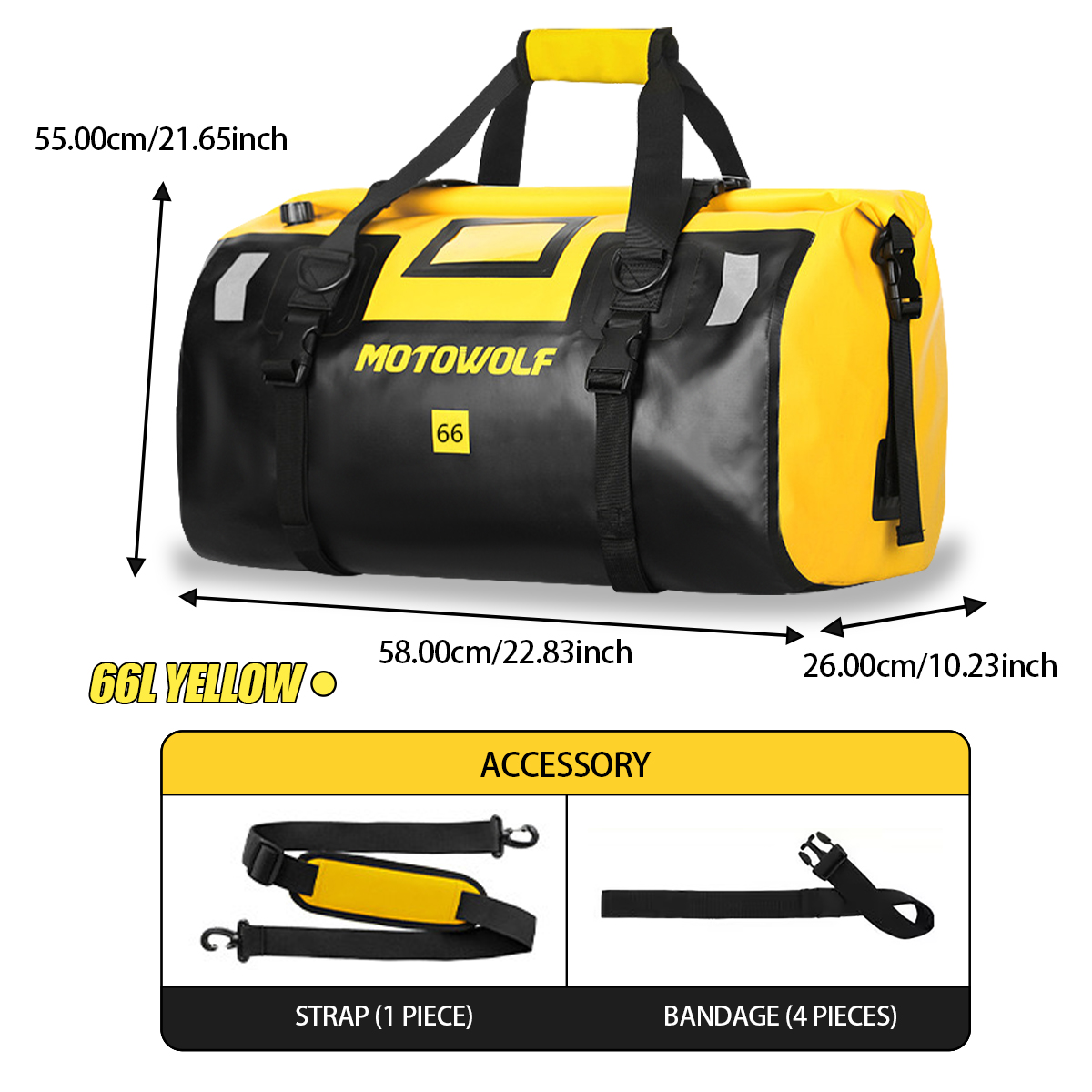 Waterdichte plunjezak 40L/66L  - Outdoor Adventure Kayak recensie en prijs