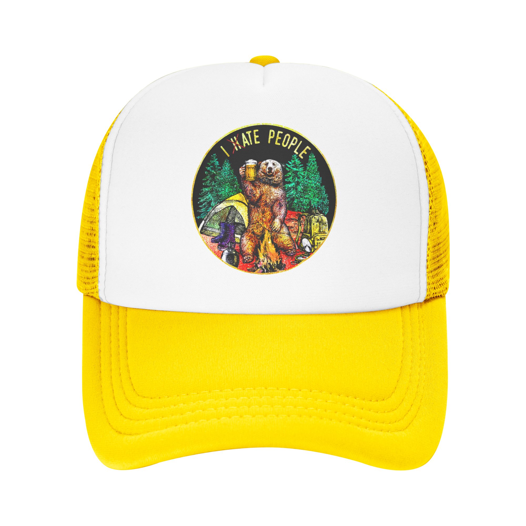 Ik haat mensen Bear Camping Ba - Outdoor Adventure Hat recensie en prijs