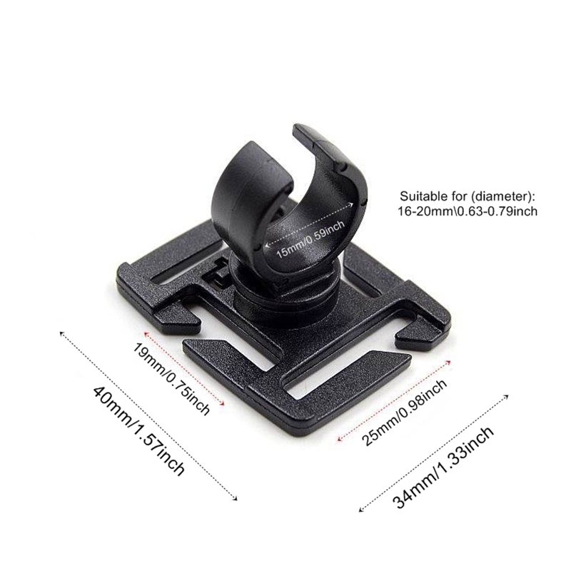 360 Draaibare U Ring Clip 12 U - Outdoor Adventure Hat recensie en prijs