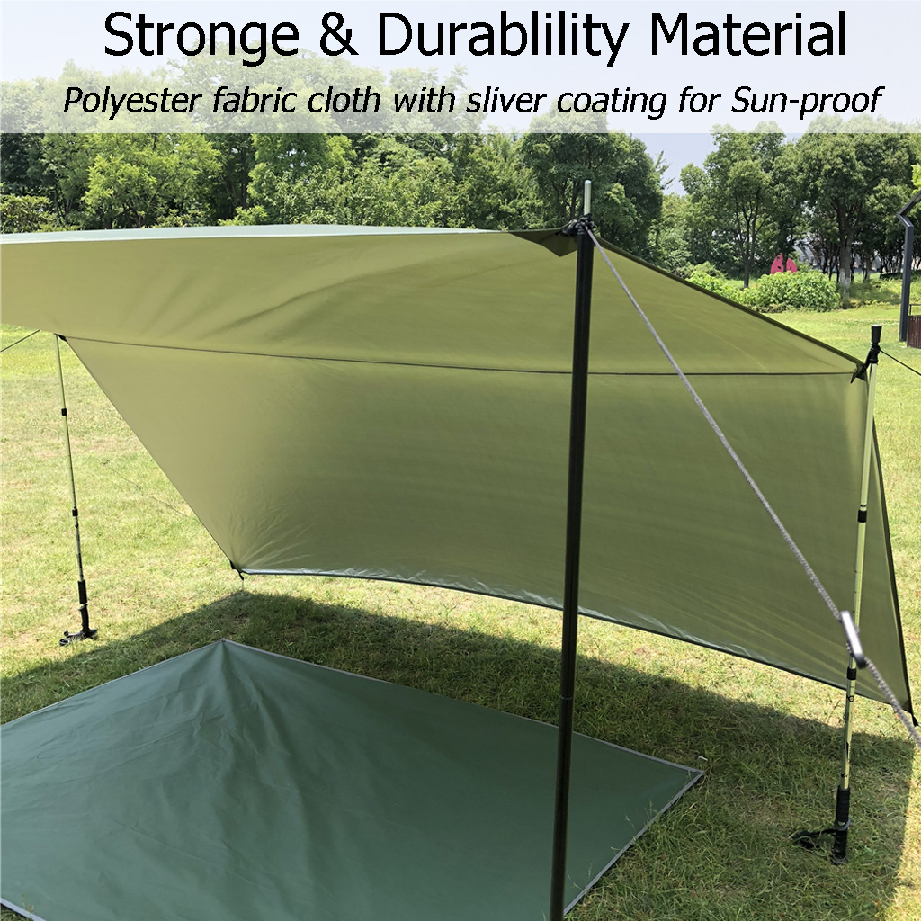 DANCHEL 3x3m Camping Tarp Wate - Hammock Rain Tarp recensie en prijs