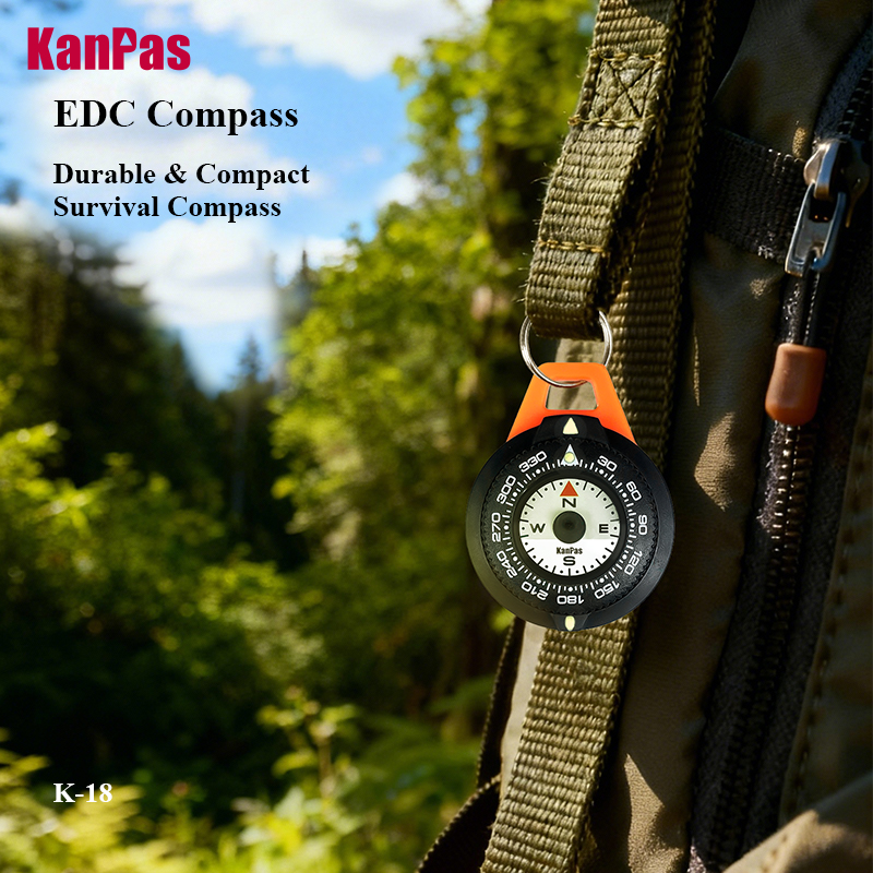 KANPAS EDC Mini-kompas, Lichtg - Outdoor Adventure Gear recensie en prijs