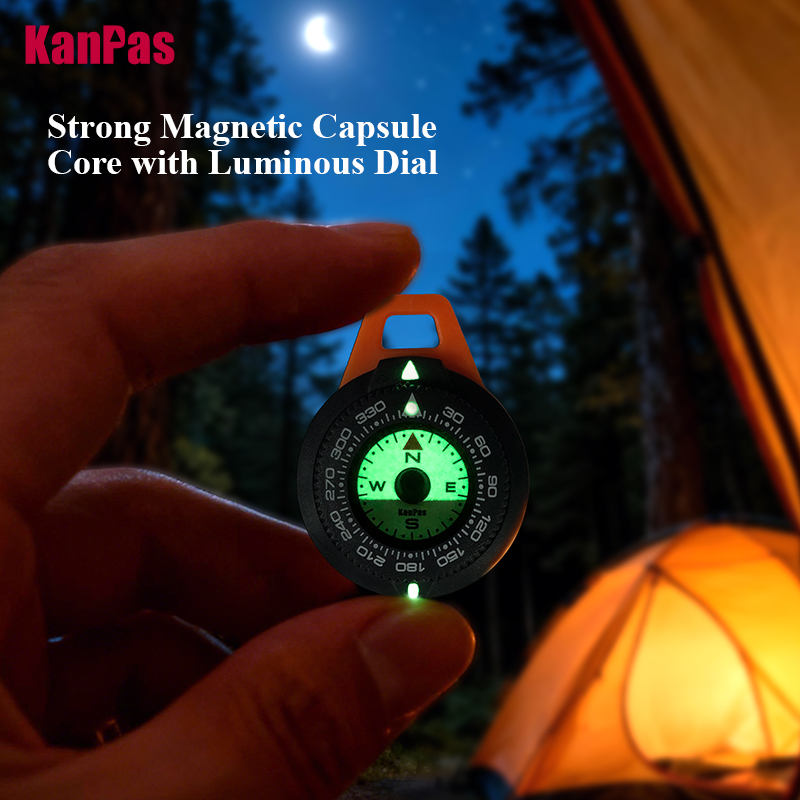 KANPAS EDC Mini-kompas, Lichtg - Outdoor Adventure Gear recensie en prijs