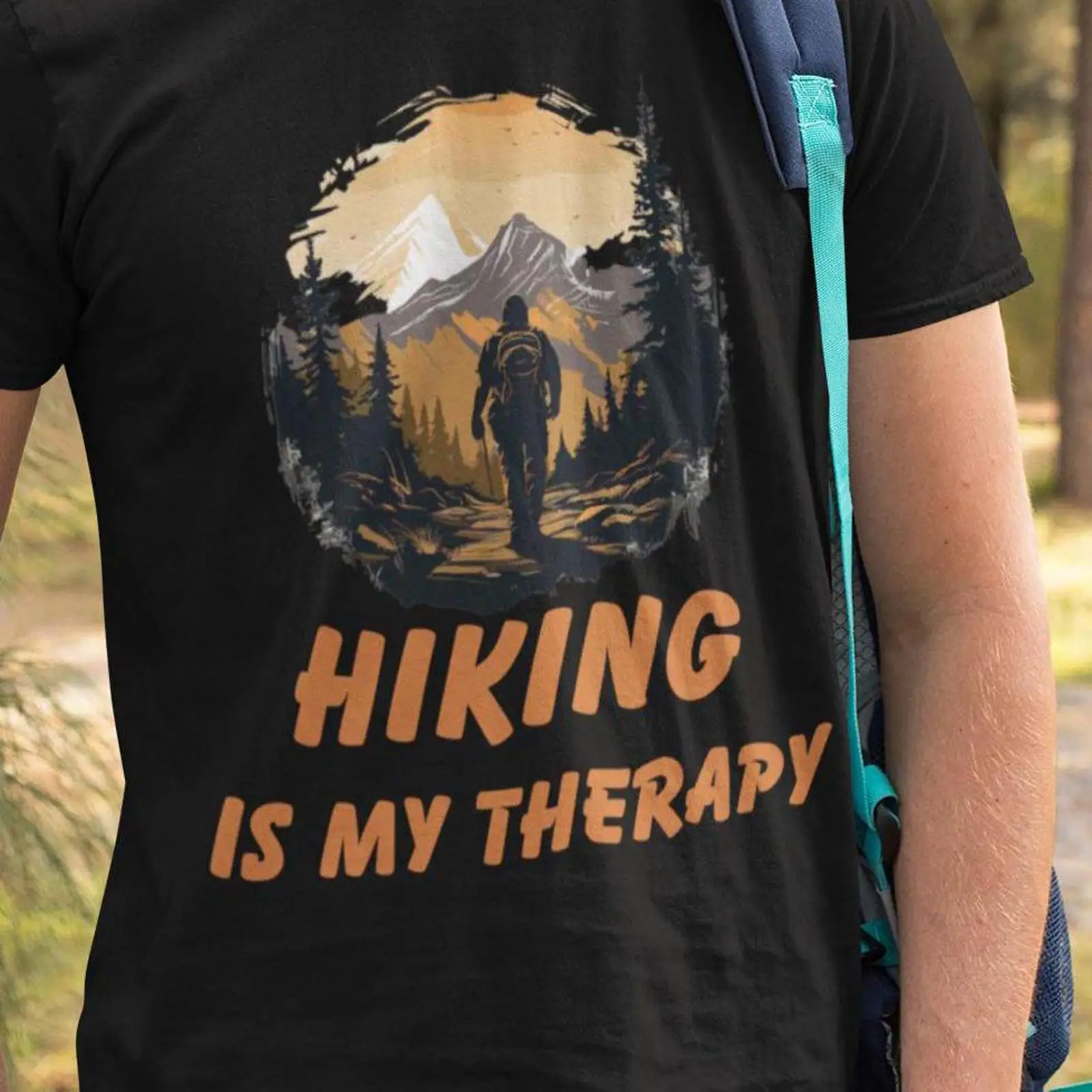 Wandelen is mijn therapie T-sh - Outdoor Adventure Therapy recensie en prijs
