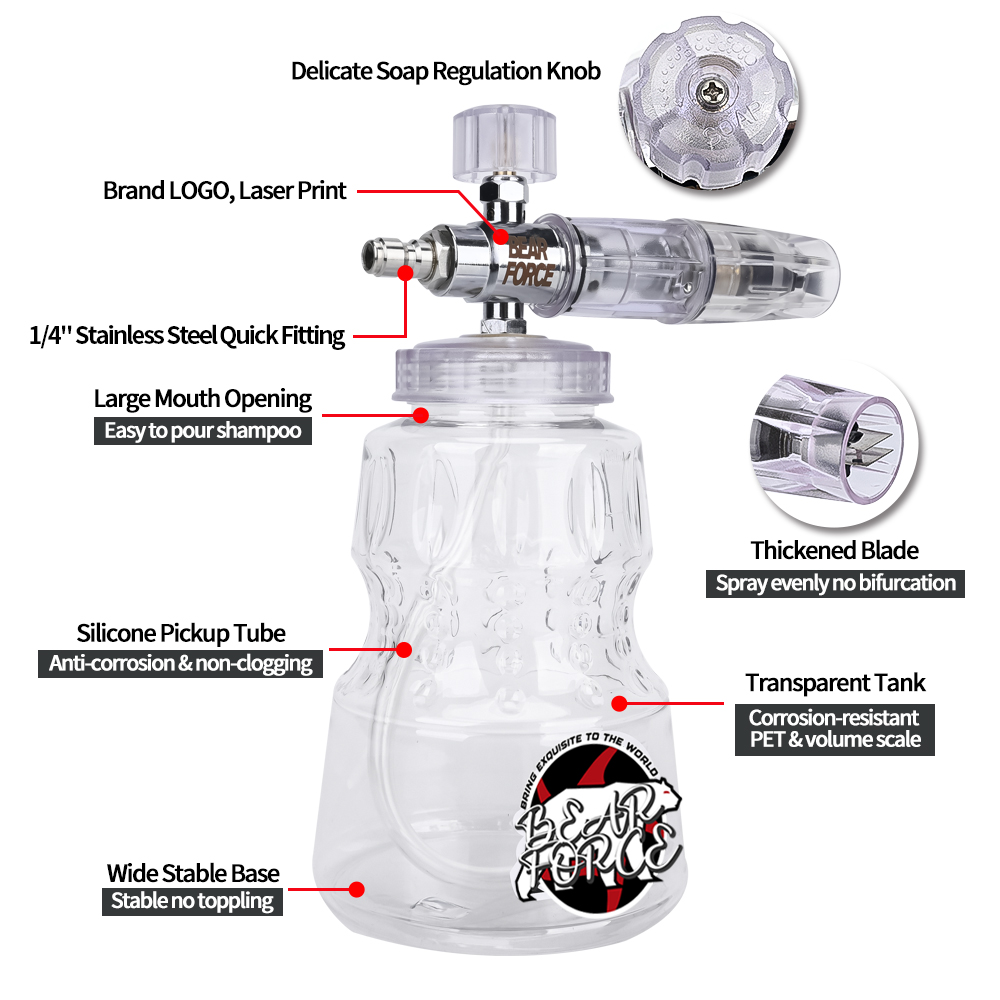 Hogedrukreiniger Aluminium Sch - Bear Spray Clip recensie en prijs