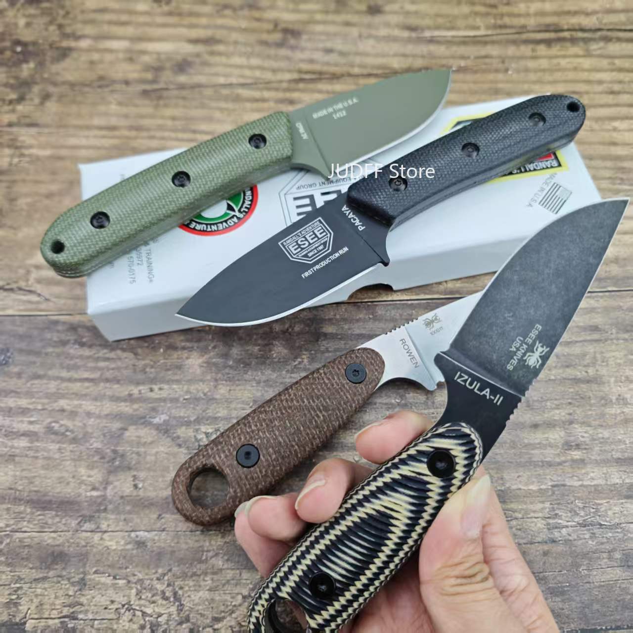 ESEE IZULA/ PACAYA Outdoor vas - Survival Knife Full Tang recensie en prijs