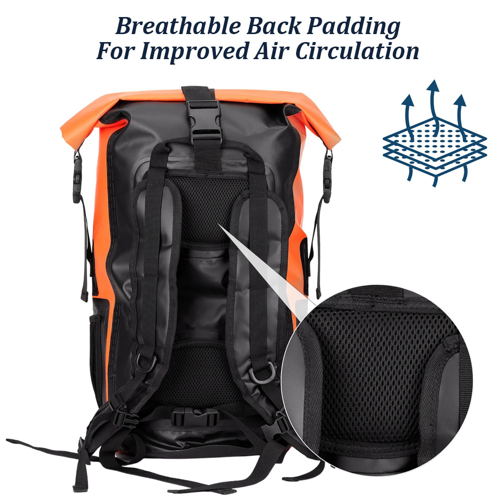 35L waterdichte rolltop droge  - Outdoor Adventure Kayak recensie en prijs
