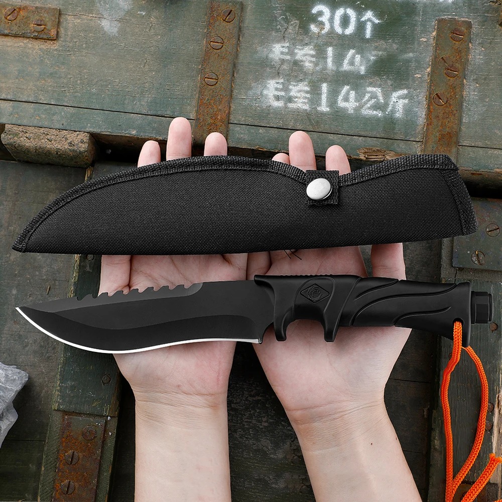 Outdoor-mes met hoge hardheid, - Survival Knife Full Tang recensie en prijs