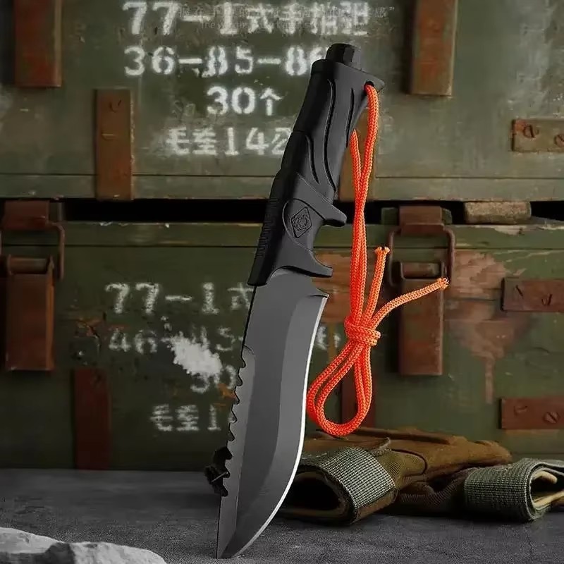 Outdoor-mes met hoge hardheid, - Survival Knife Full Tang recensie en prijs