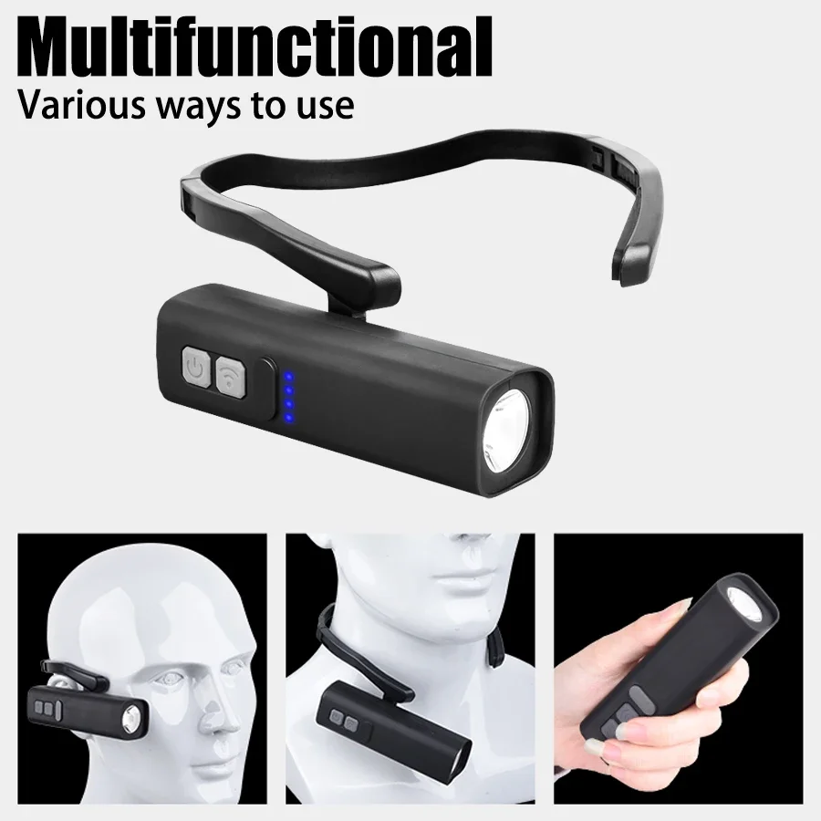 Oplaadbare oorclip-koplamp Ind - Headlamp Waterproof Rechargeable recensie en prijs
