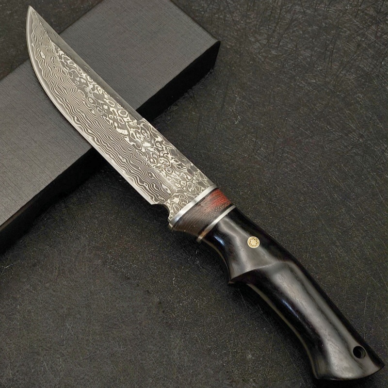 Damascus VG10 multifunctioneel - Survival Knife Full Tang recensie en prijs