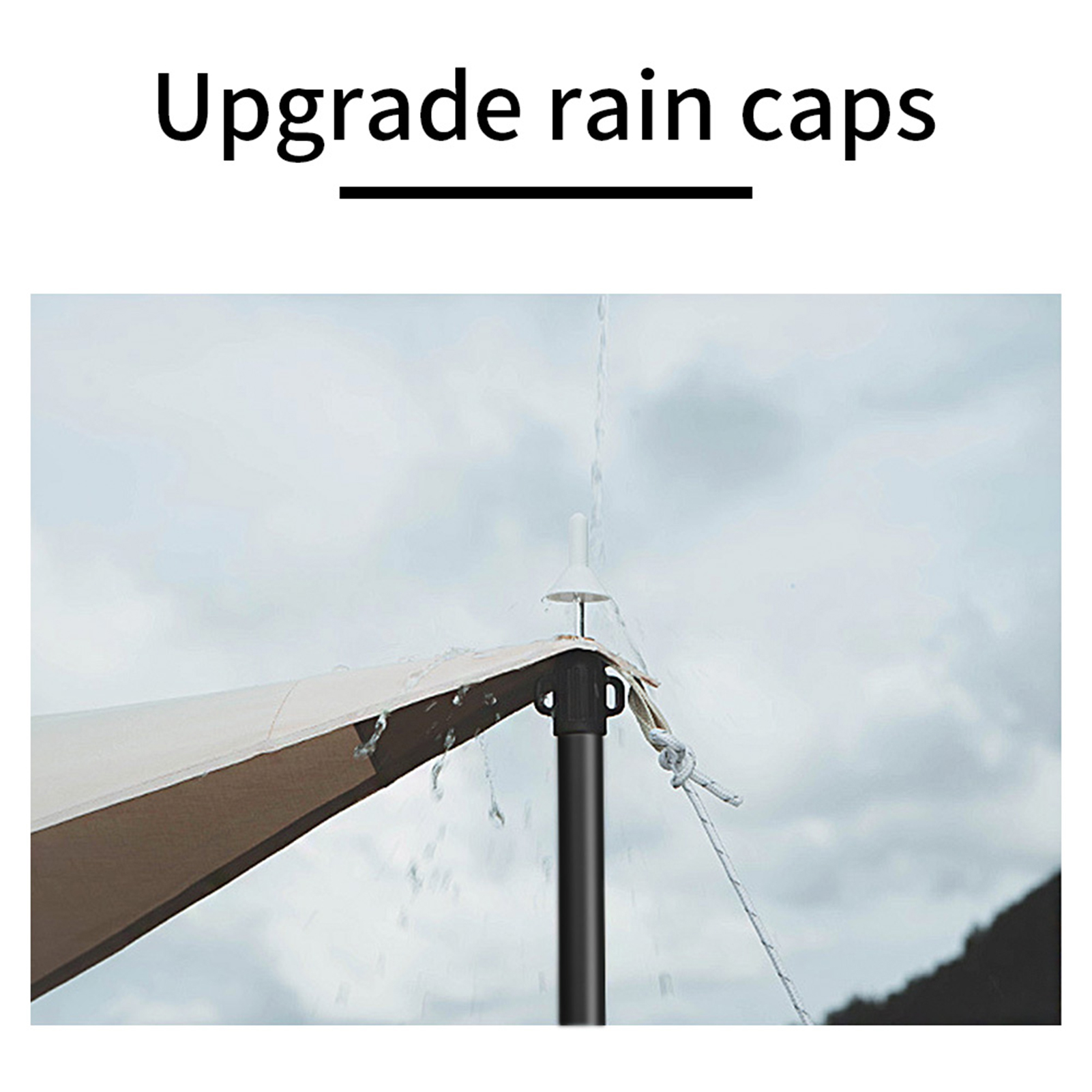 Tentstokken Draagbare lichtgew - Hammock Rain Tarp recensie en prijs